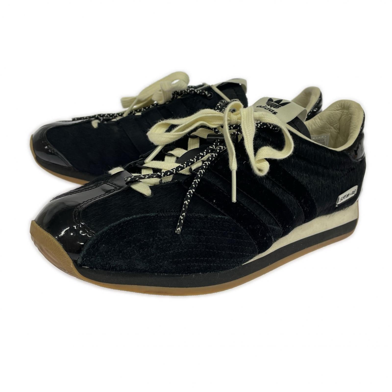スニーカー S.F.T.M×adidas Country OG (27.5) JH9010 27.5cm (US9 1/2 UK9 EU45) ブラック