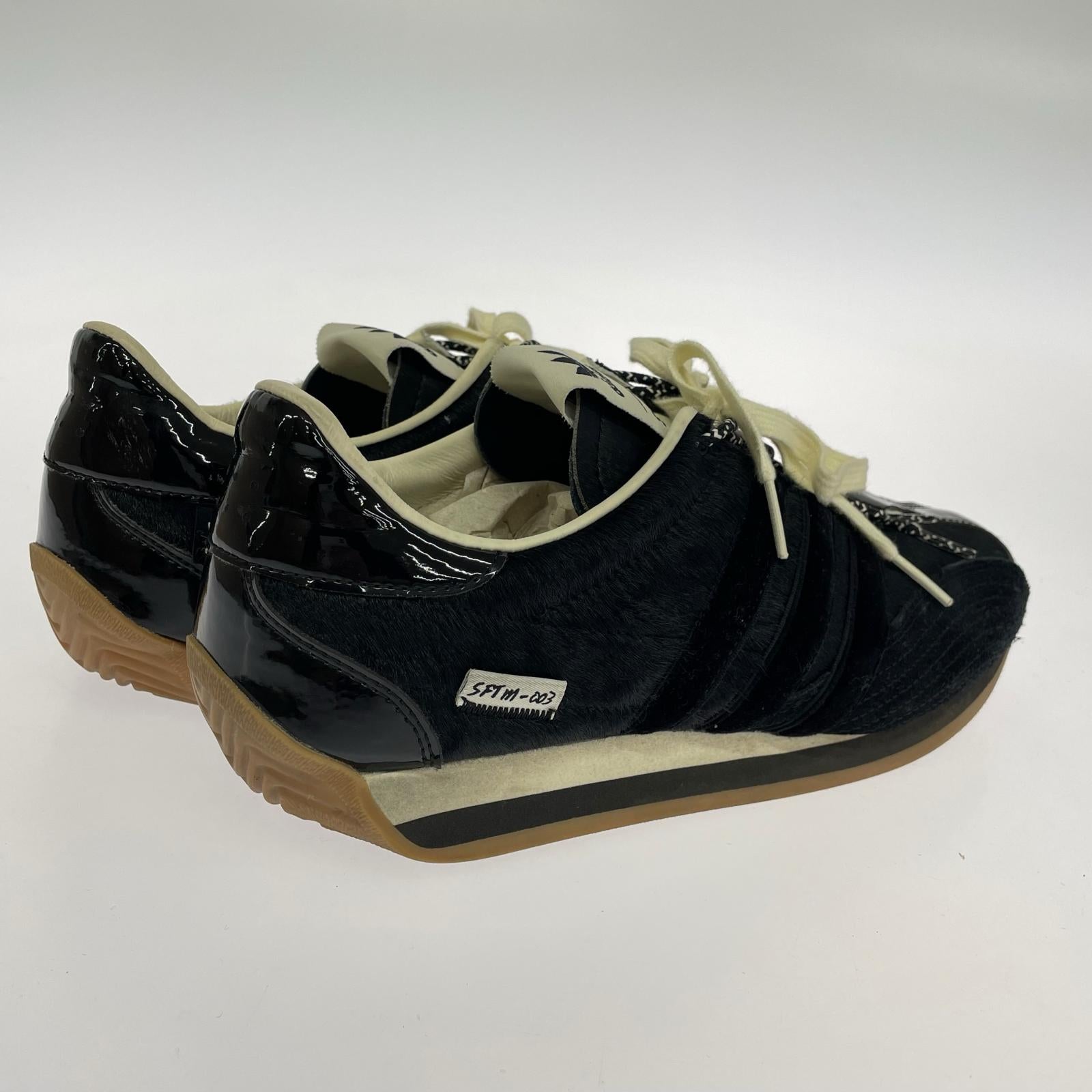 スニーカー S.F.T.M×adidas Country OG (27.5) JH9010 27.5cm (US9 1/2 UK9 EU45) ブラック