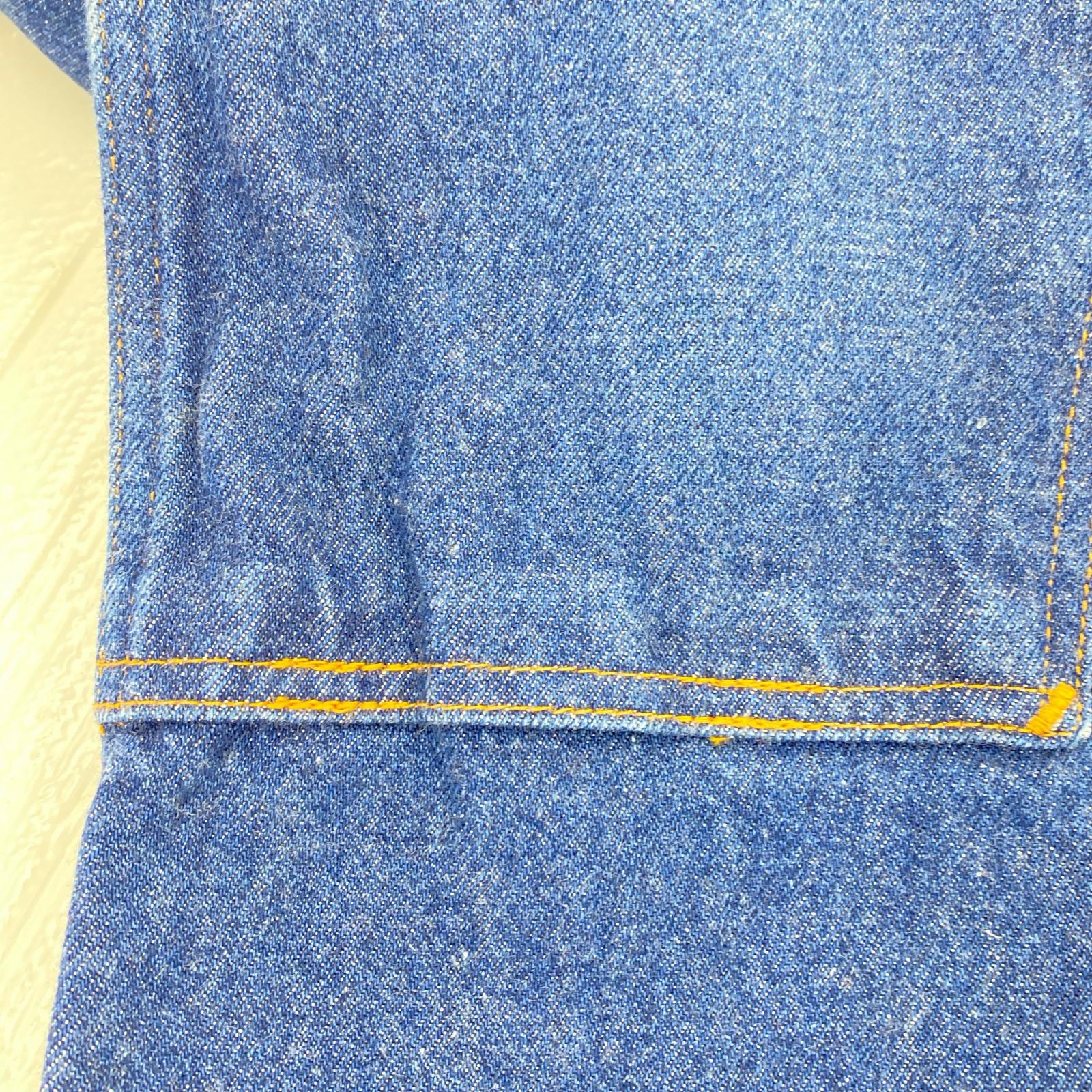 デニムパンツ PRSN BLU/USA製/BLU/W32L32 32 ブルー