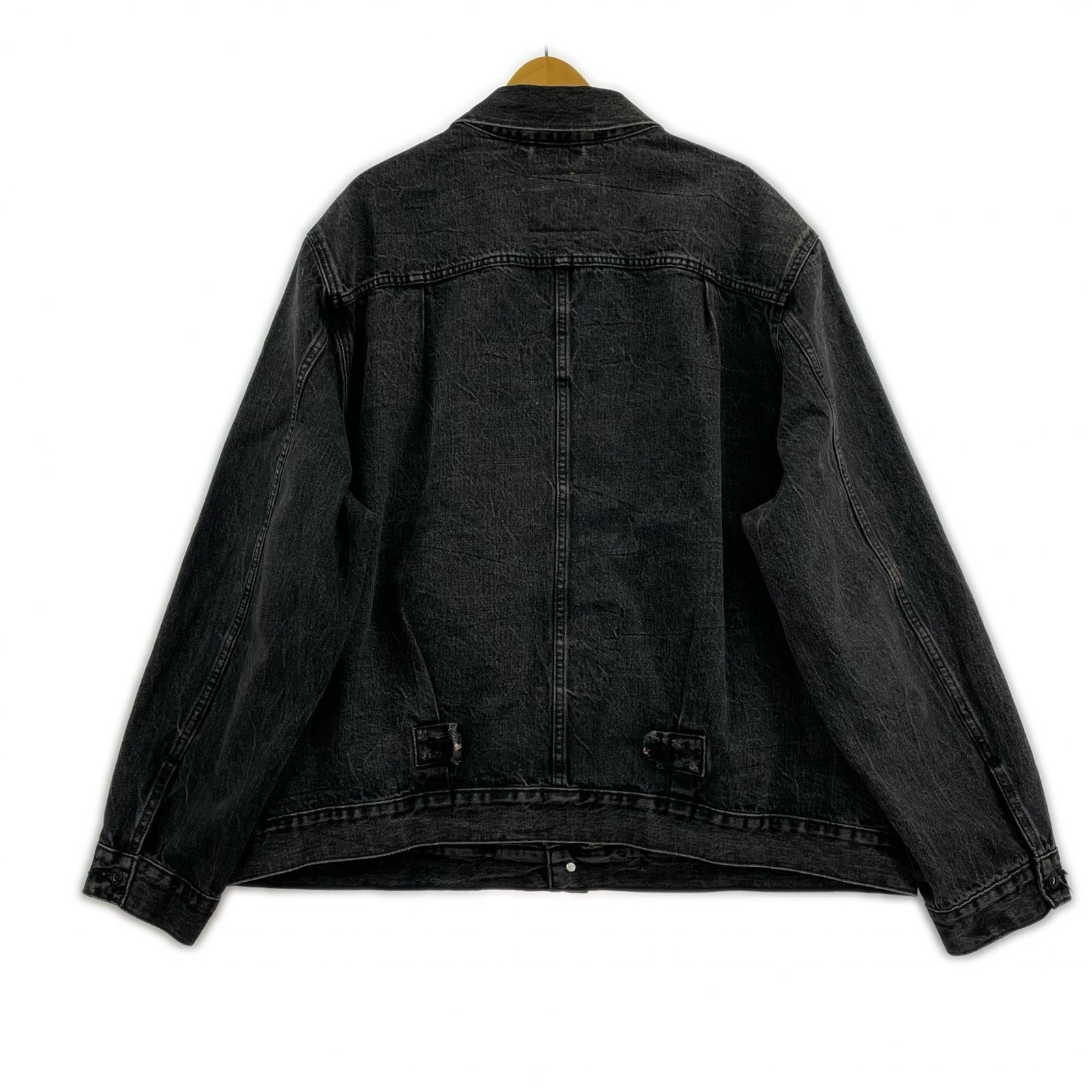 デニムジャケット EDIFICE 別注 30th TYPE 1 JACKET (XXL) ブラック