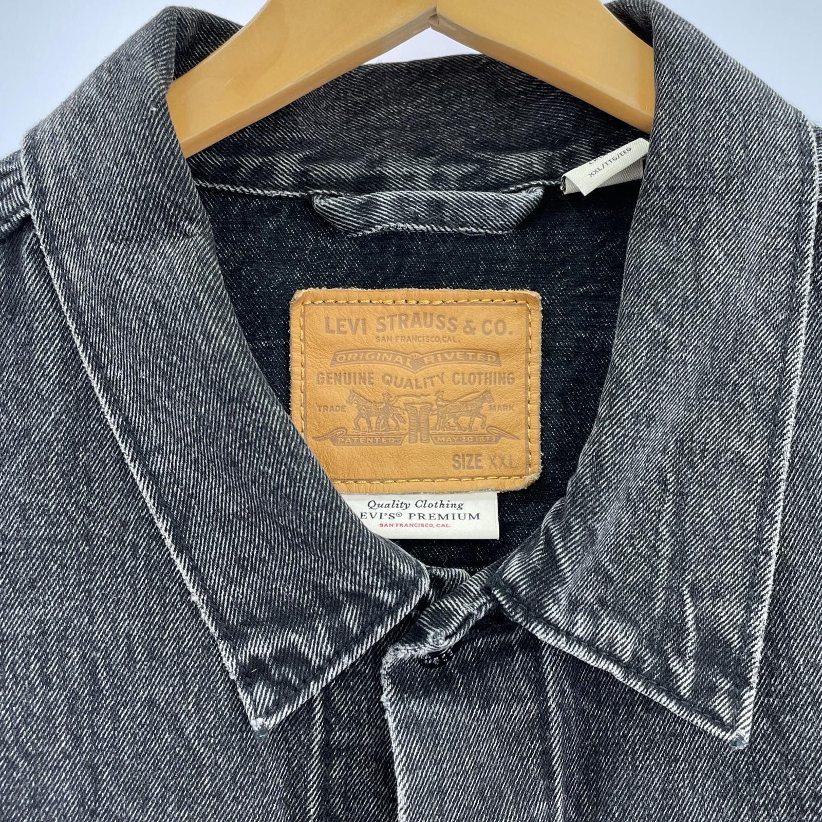 デニムジャケット EDIFICE 別注 30th TYPE 1 JACKET (XXL) ブラック