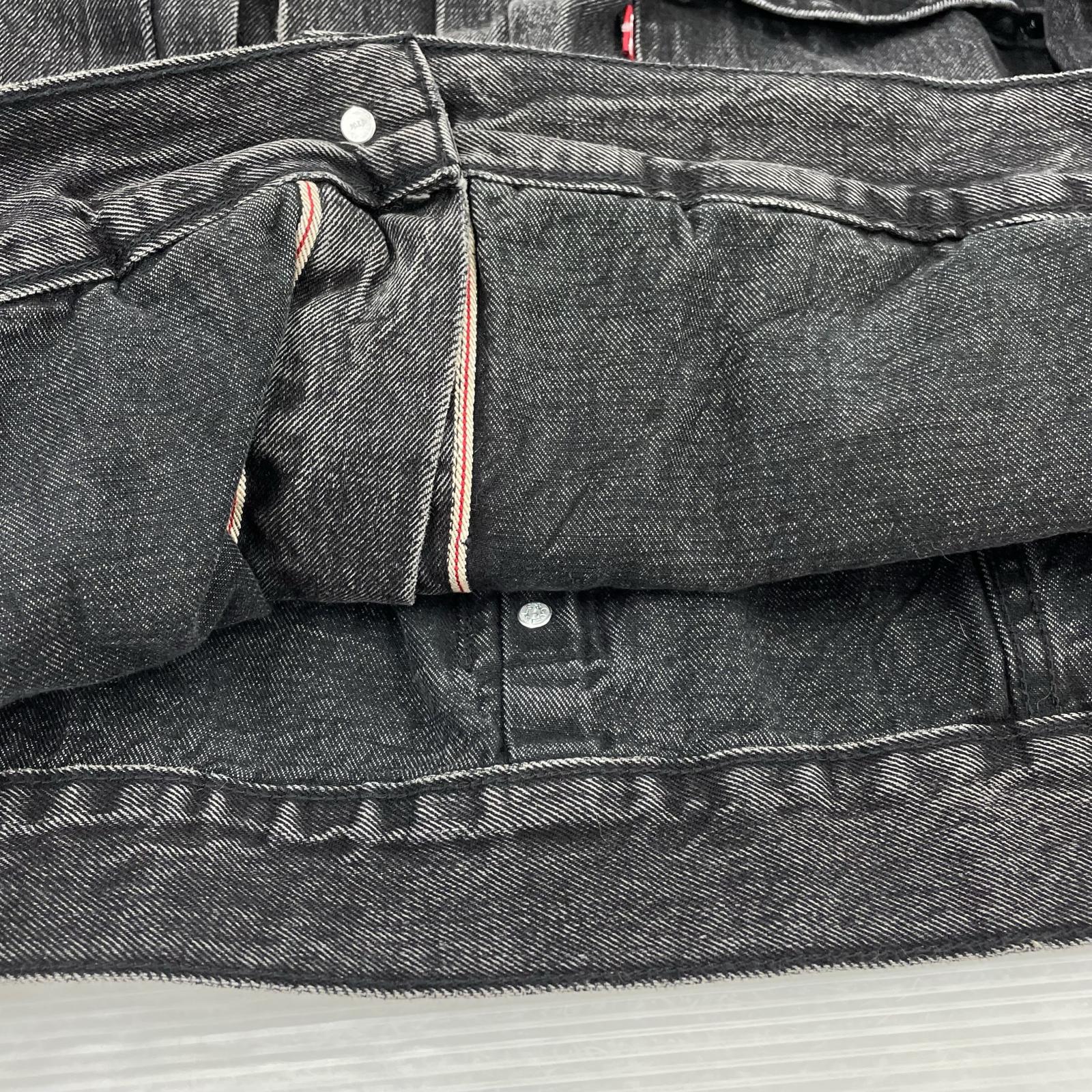 デニムジャケット EDIFICE 別注 30th TYPE 1 JACKET (XXL) ブラック