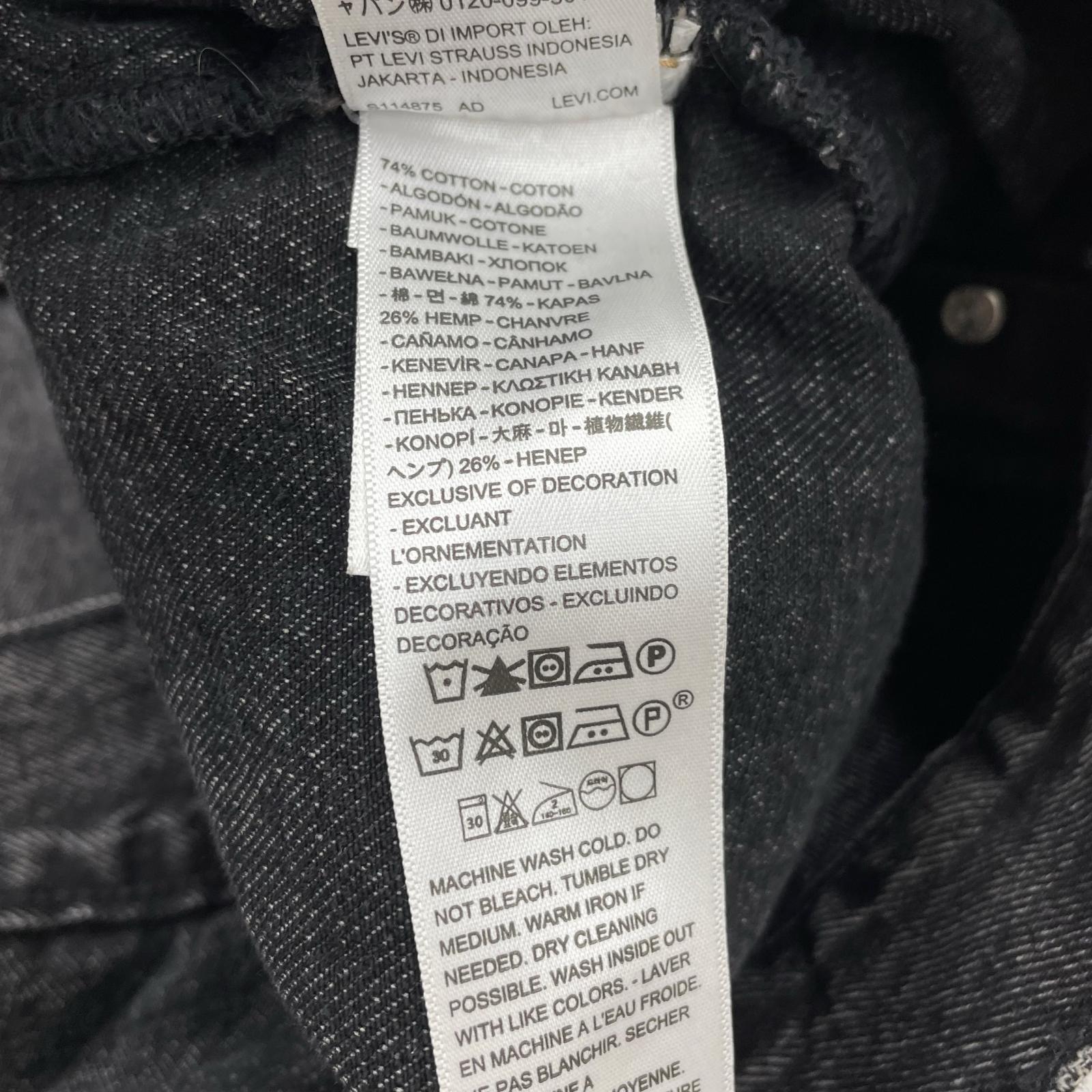 デニムジャケット EDIFICE 別注 30th TYPE 1 JACKET (XXL) ブラック