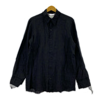 長袖シャツ GABRIELA COLL GARMENTS SOLBIATI リネンシャツ 2 黒 2 ブラック