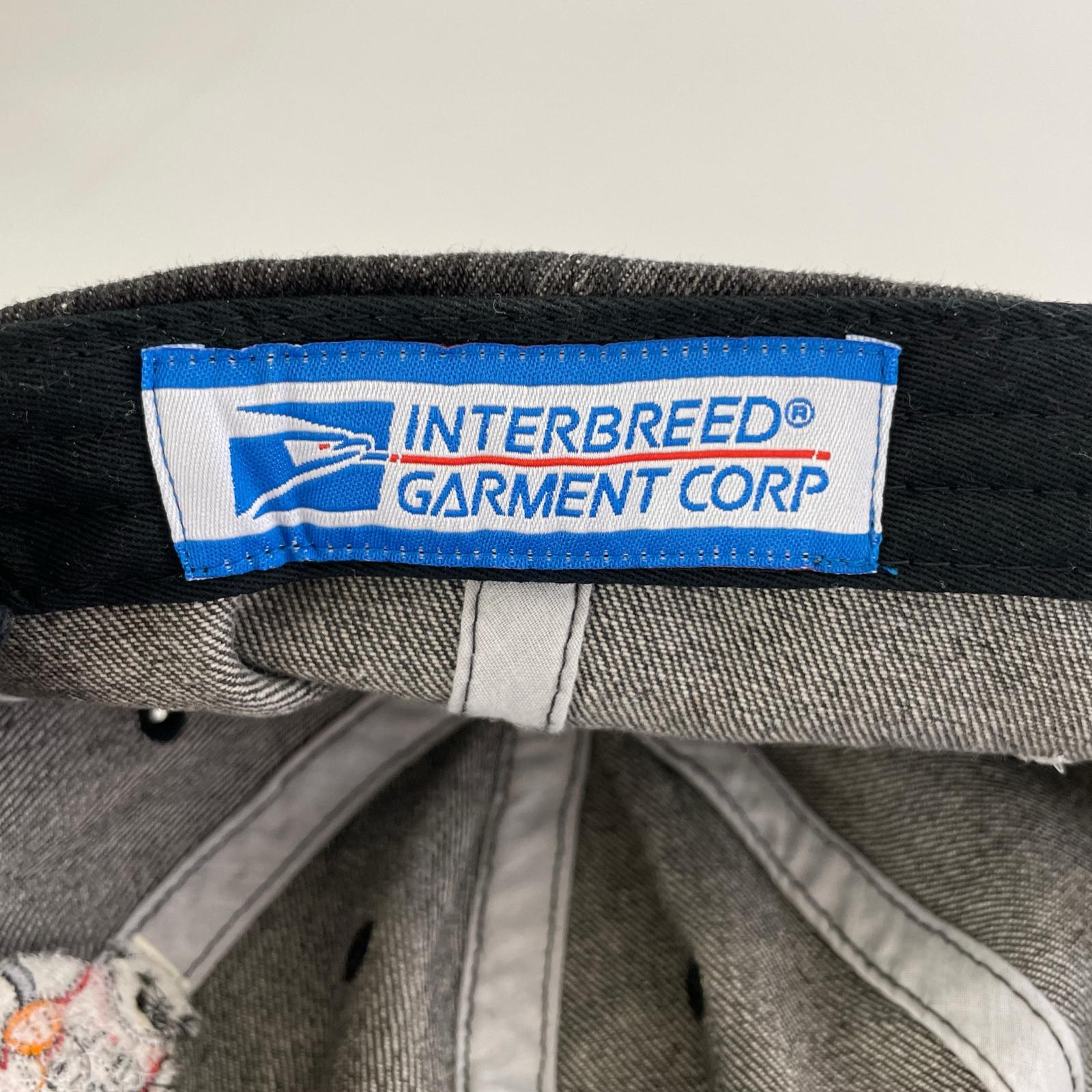キャップ INTERBREED デニムキャップ ブラック