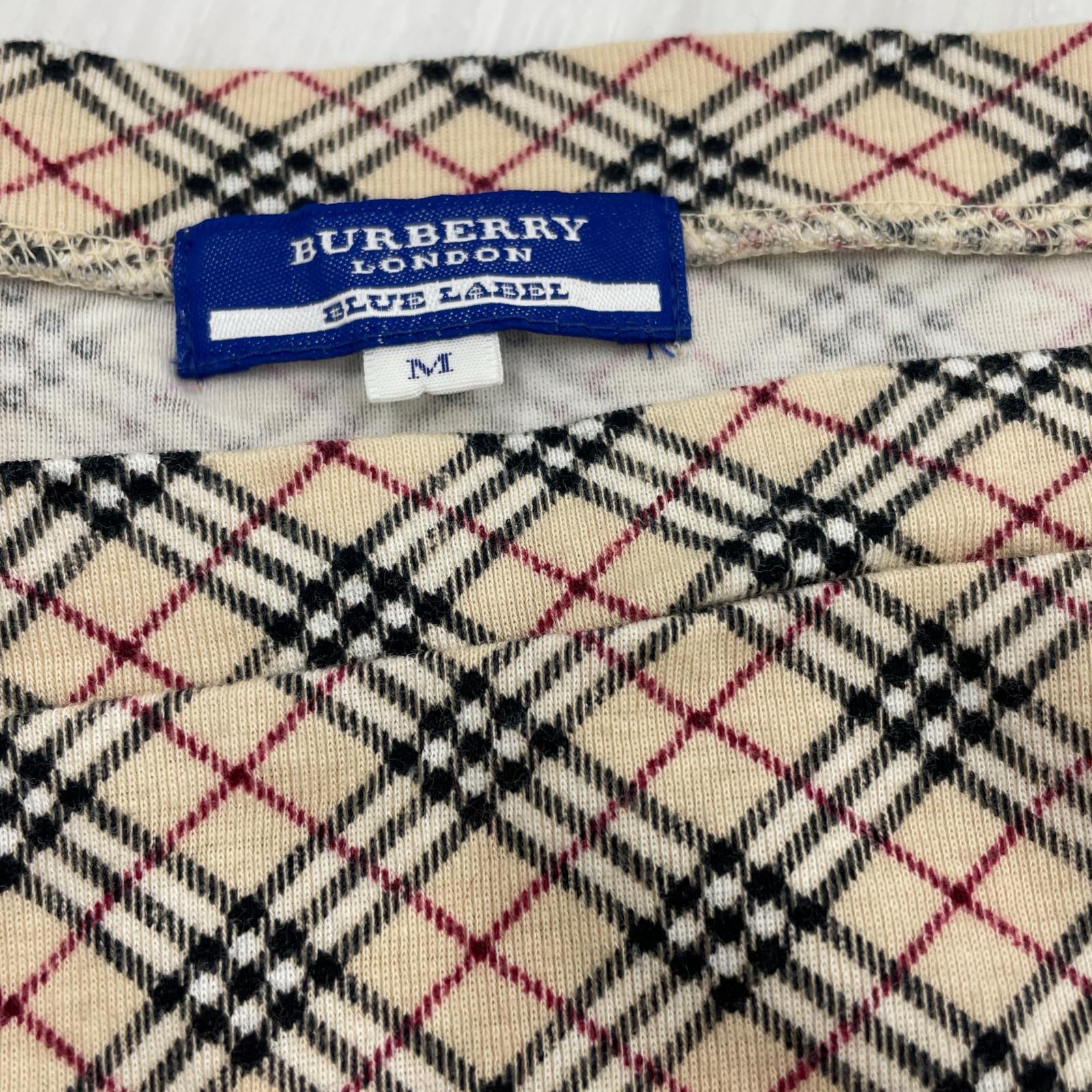 長袖Tシャツ BURBERRY LONDON BLUE LABEL FA501-294 M ベージュ