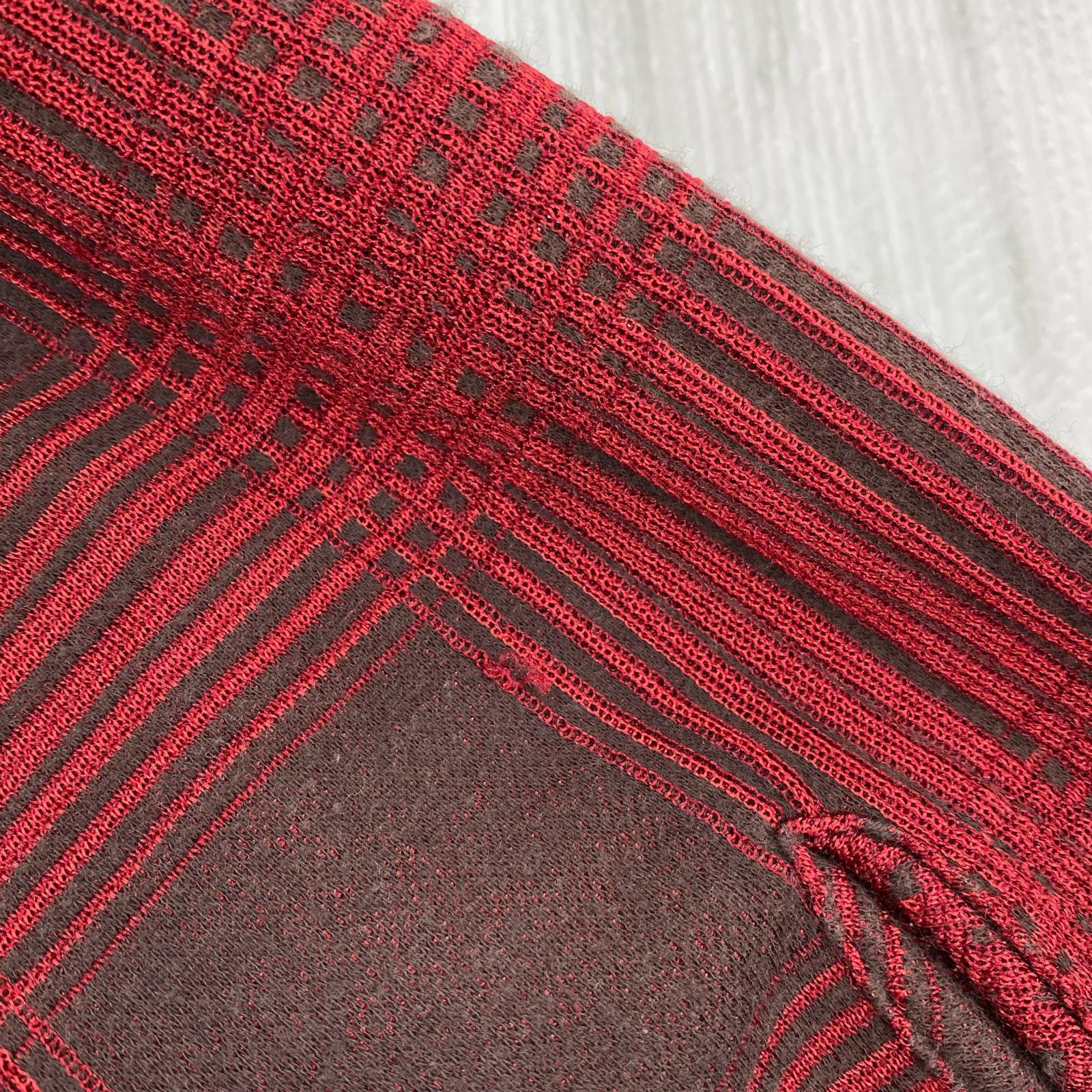長袖シャツ kiryuyrik ウエスタンチェックシャツ M レッド M レッド