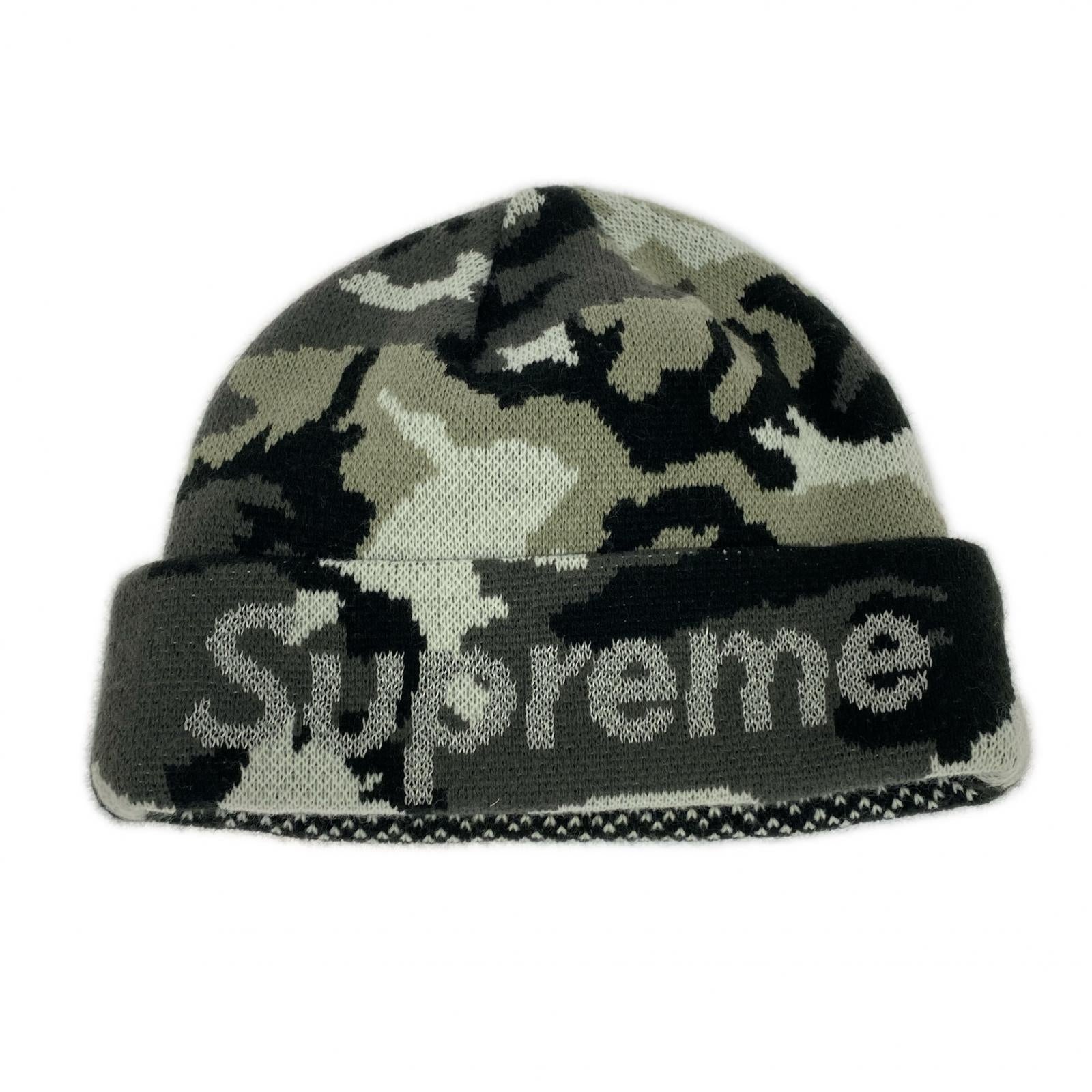 ニットキャップ ×NEW ERA ニット キャップ 黒 ブラック