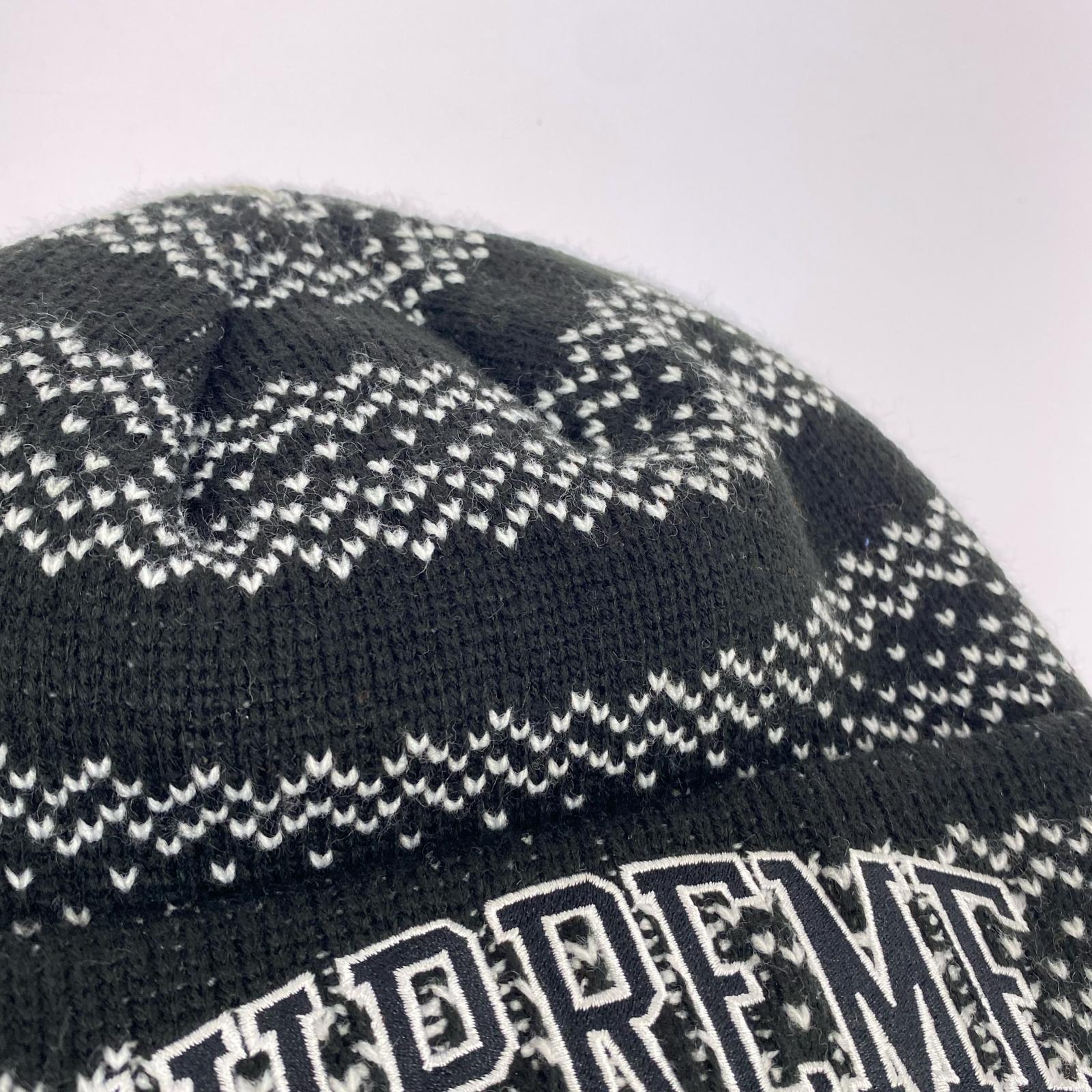 ニットキャップ ×NEW ERA ニット キャップ 黒 ブラック
