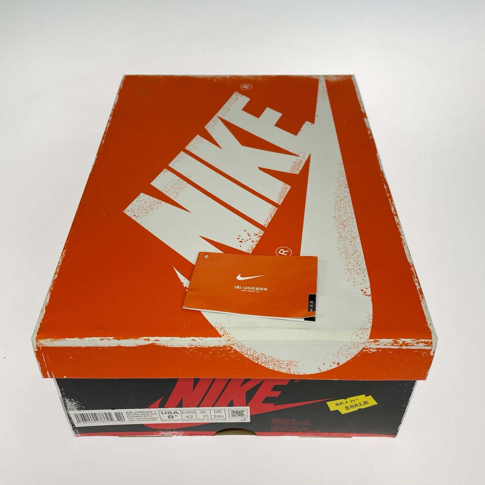 スニーカー AIR JORDAN 1 HIGH OG Lost&Found (26.5) 26.5cm (US8 1/2 UK8 EU43)