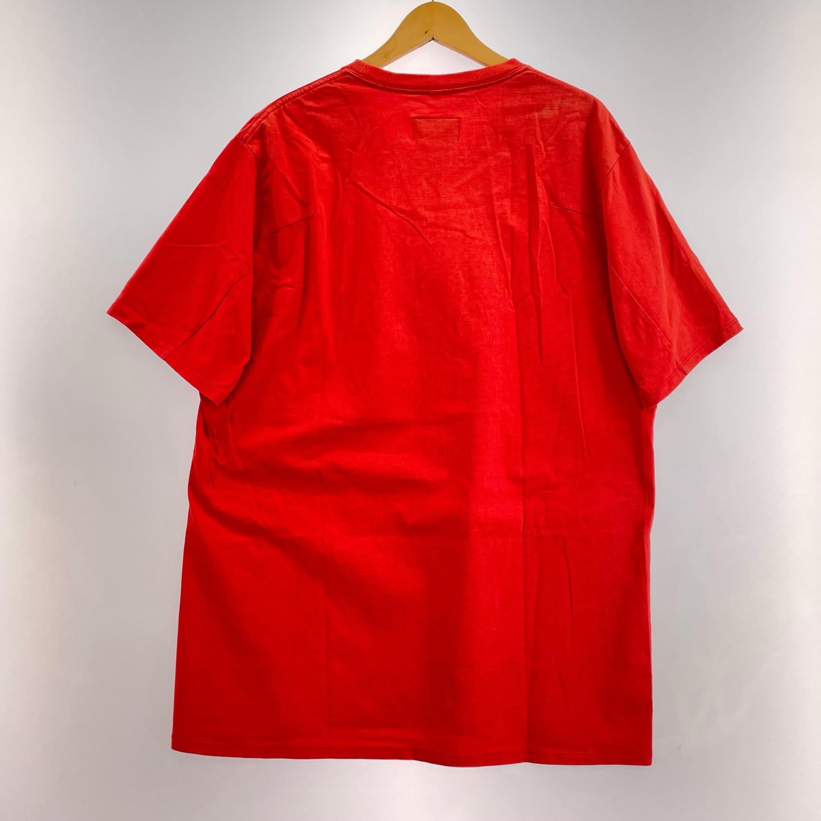半袖Tシャツ PUPPET ANIMAL EMBROIDERY Tee RED L L レッド