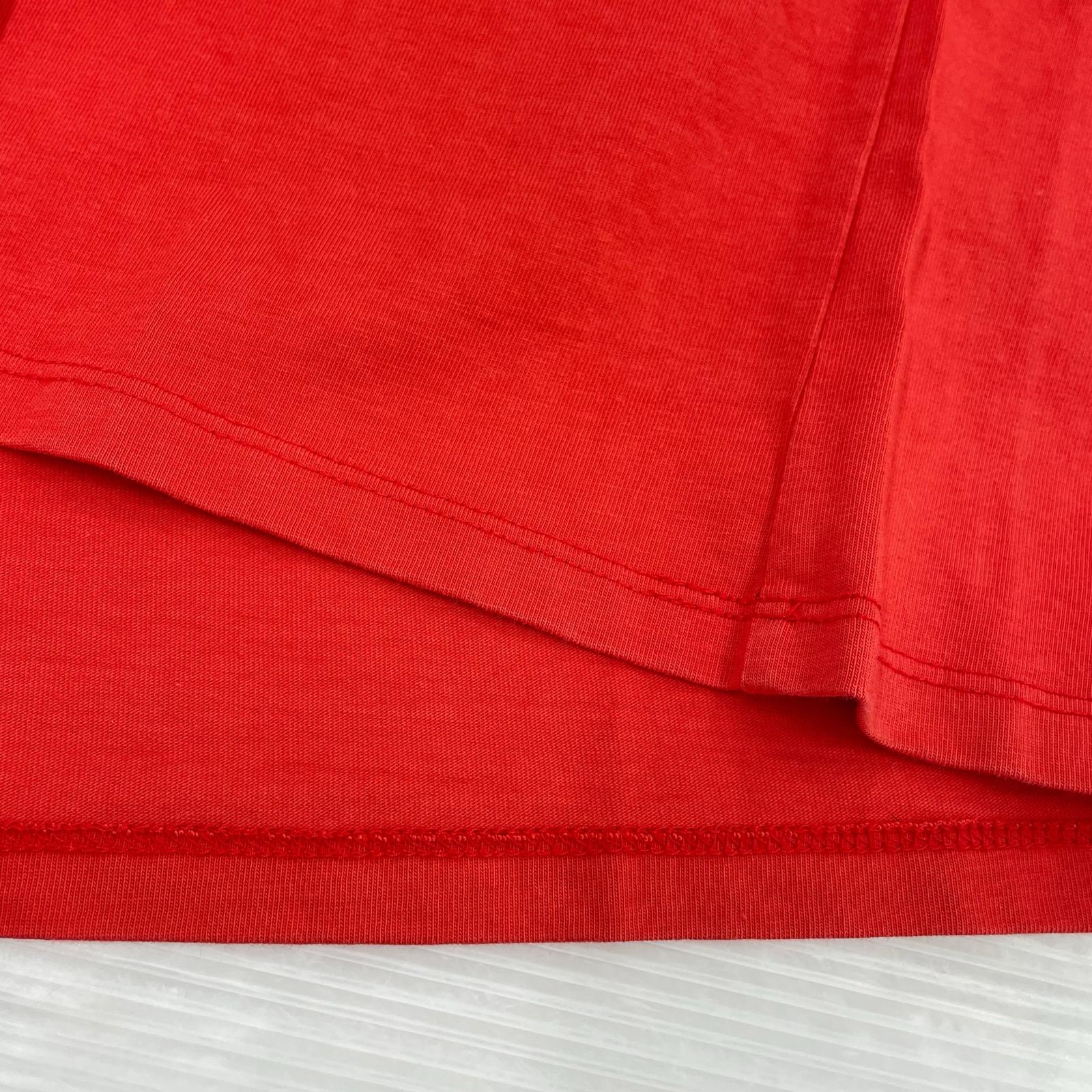 半袖Tシャツ PUPPET ANIMAL EMBROIDERY Tee RED L L レッド