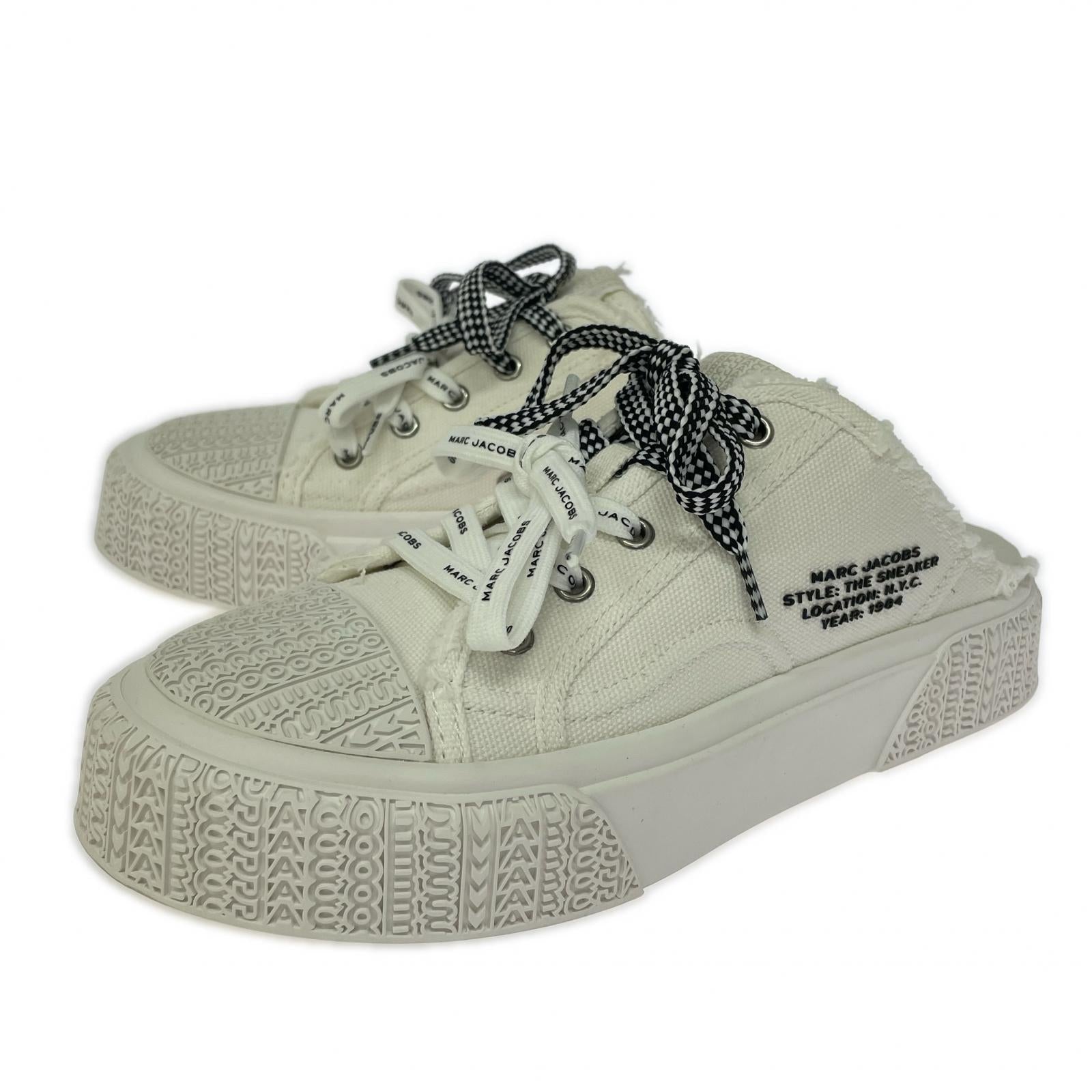 スニーカー THE CANVAS SNEAKER (37) ホワイト