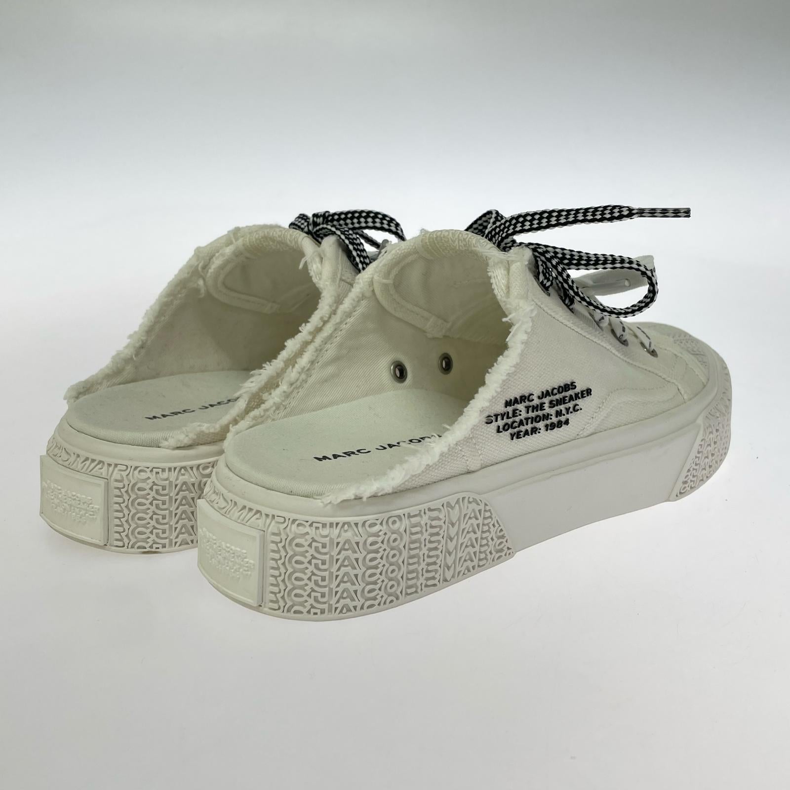スニーカー THE CANVAS SNEAKER (37) ホワイト