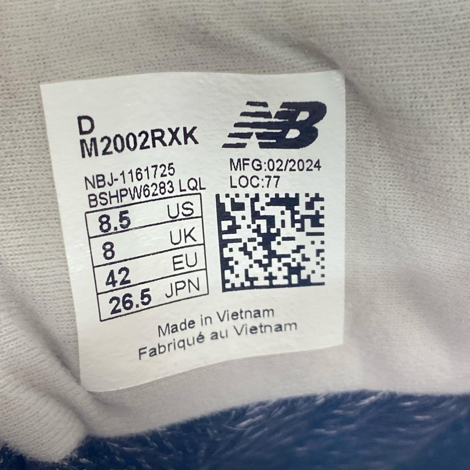 スニーカー 2002R GRY 26.5cm 26.5cm (US8 1/2 UK8 EU43)