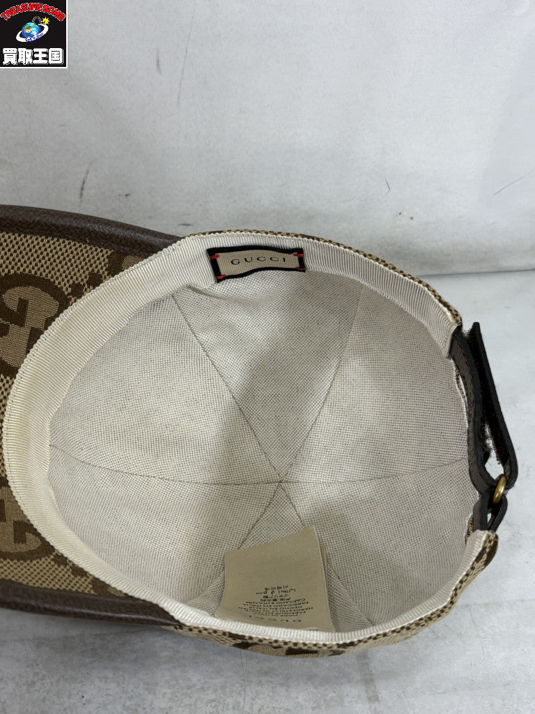 JUMBO GG CANVAS BASEBALLCAP S 681264