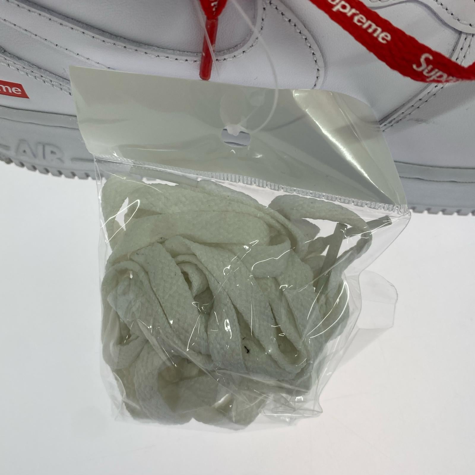 スニーカー Air Force 1 Mid×Supreme 28cm 28cm (US10 UK9 1/2 EU46) ホワイト