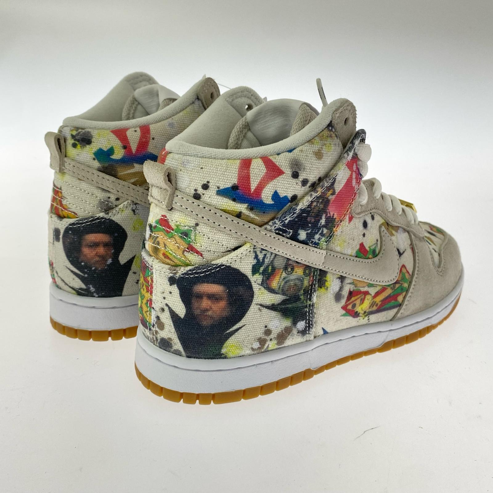 スニーカー ×SUPREME DUNK HIGH OG QS RAMMELLZEE 26cm (US8 UK7 1/2 EU42)