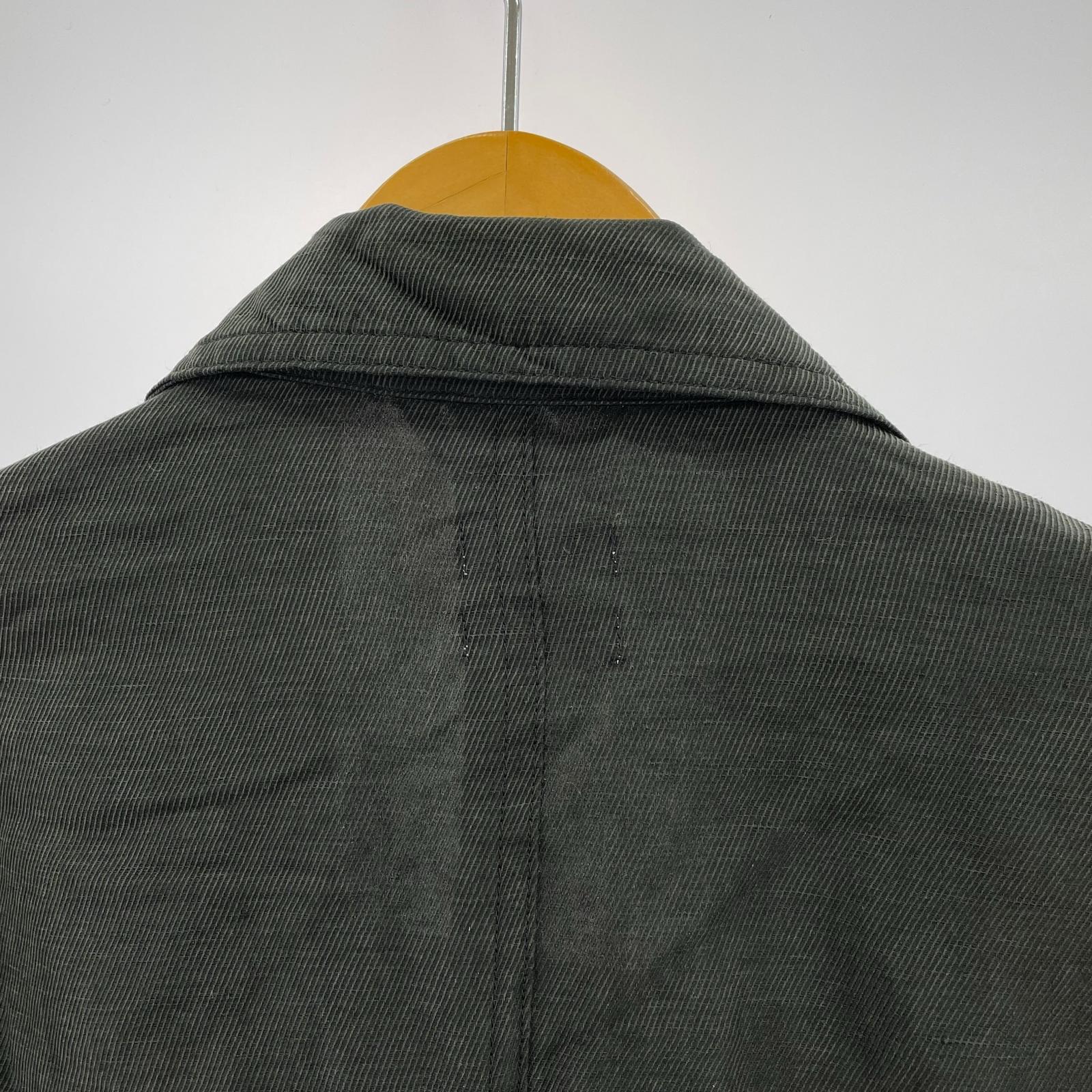 ジャケット YOKE 26SS Linen Silk Kersey Double Breasted Blezer ダブルジャケット 3 ブラック 3 ブラック