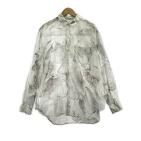 長袖シャツ seya. ETERNAL SHIRT ムラ染めシャツ 3 ホワイト系 3 ホワイト