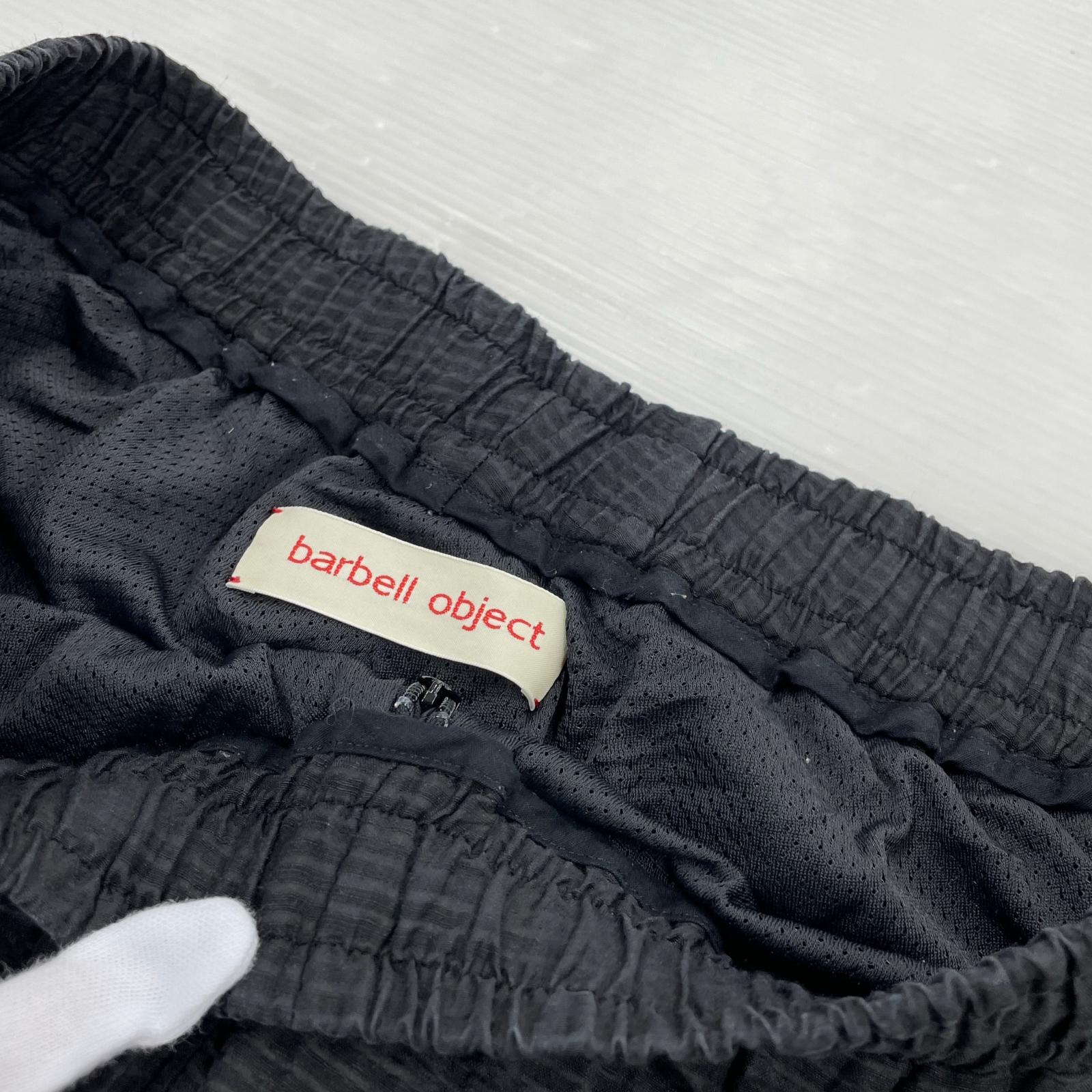パンツ barbell object 25SS uneven pt イージーパンツ 1 ブラック 1 ブラック
