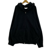 パーカー ANCELLM 25AW SWEAT HOODIE COAT ジップパーカー 1 ブラック ブラック