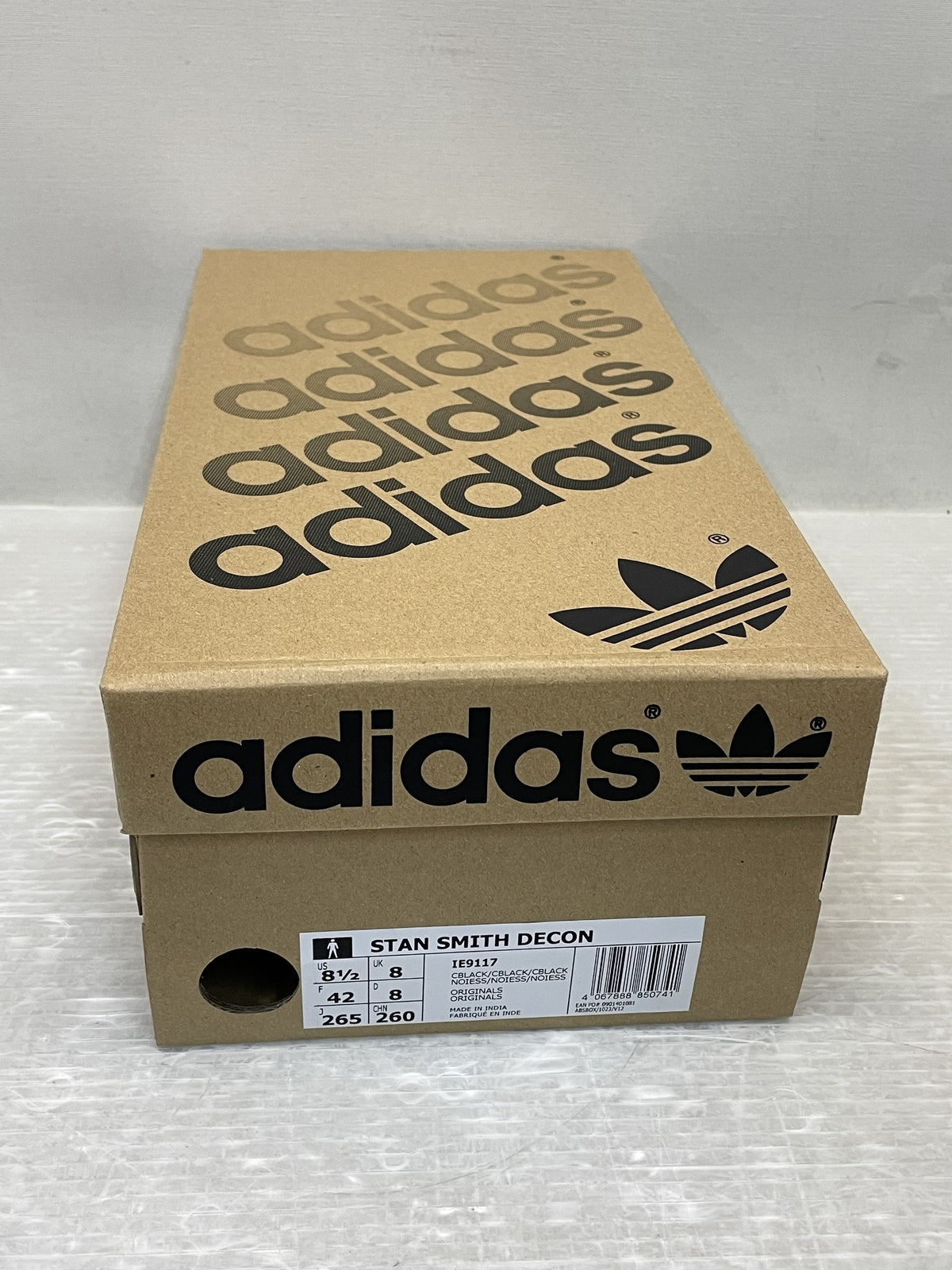 スニーカー adidas STAN SMITH DECON レザースニーカー 26.5 ブラック