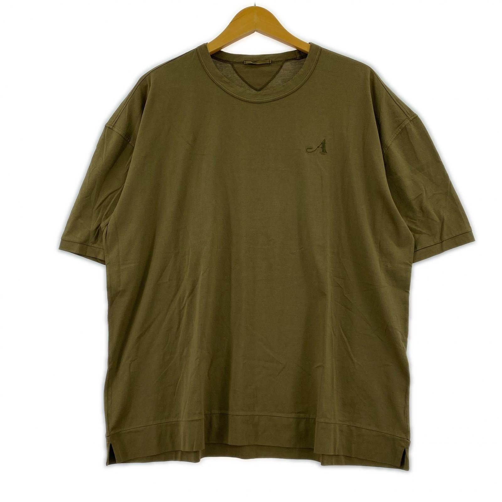 半袖Tシャツ Ten C×AWAKE 刺繍Tee L カーキ L カーキ