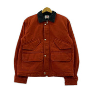 ジャケット WASHED DENIM WORK JACKET M レッド