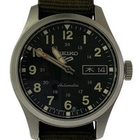腕時計 SEIKO セイコー5 スポーツ 裏スケ 自動巻き 10気圧防水 腕時計 ミリタリーウォッチ