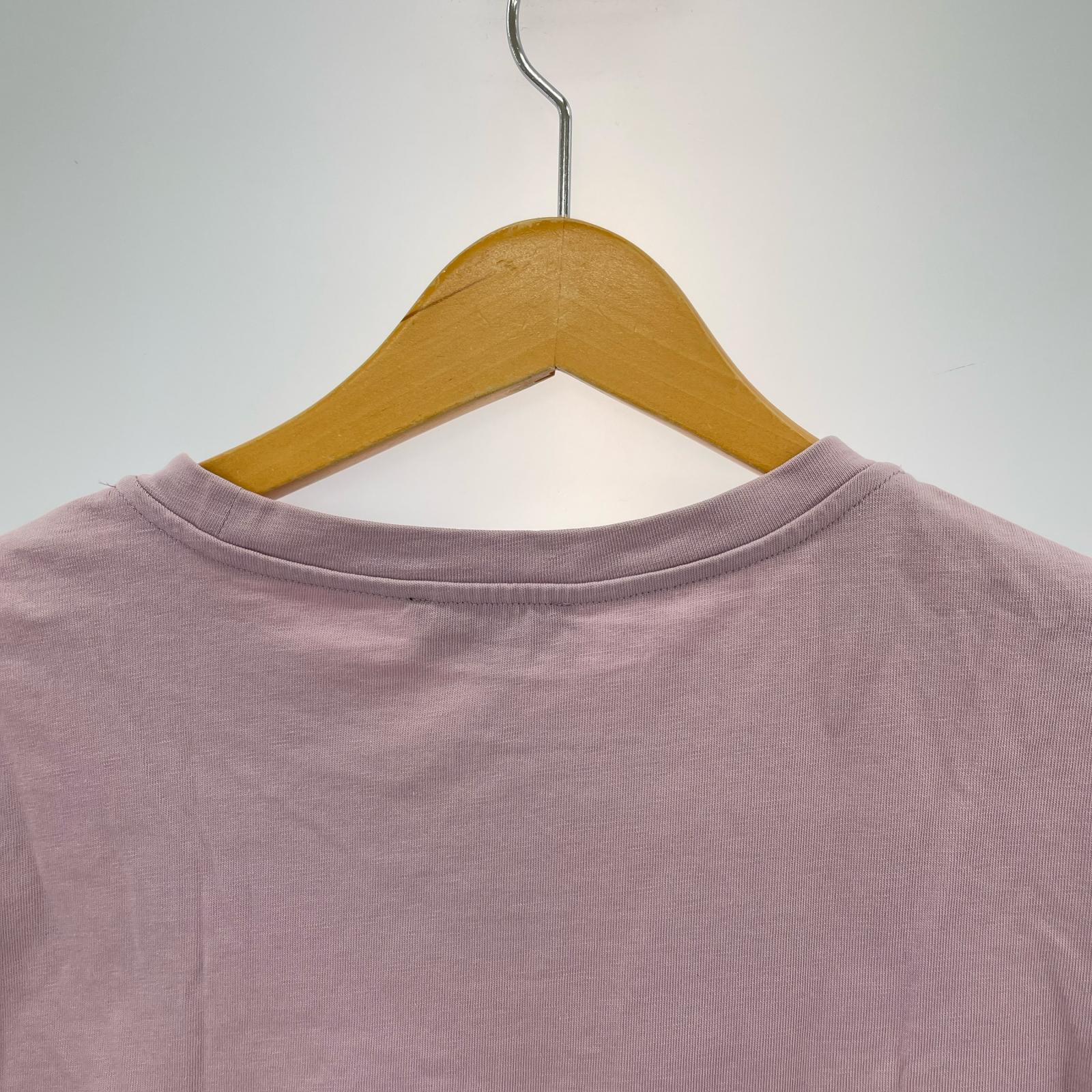 半袖Tシャツ A反転ロゴ/S/パープル S パープル