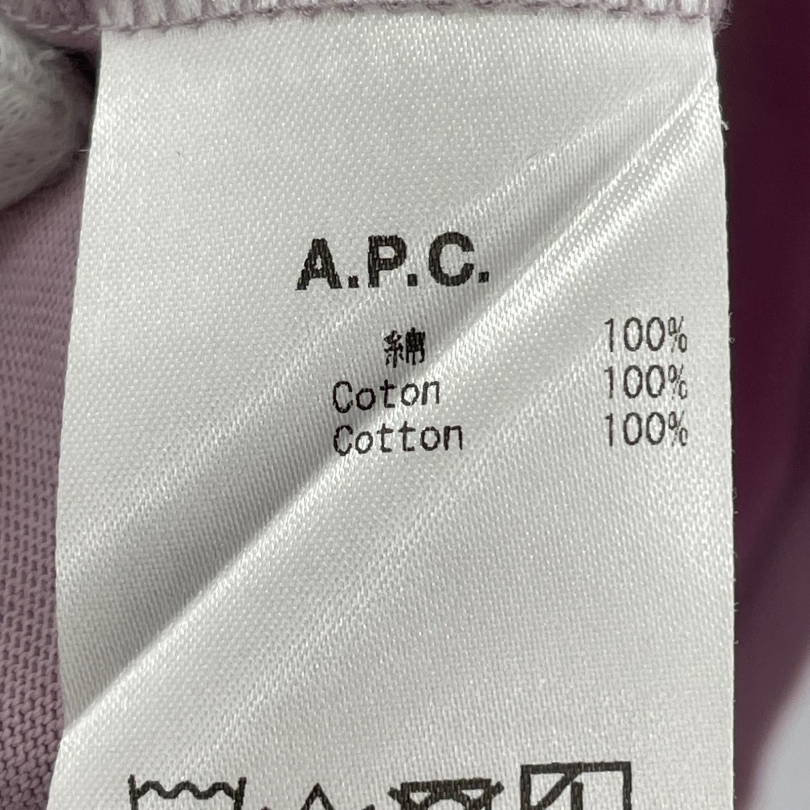 半袖Tシャツ A反転ロゴ/S/パープル S パープル
