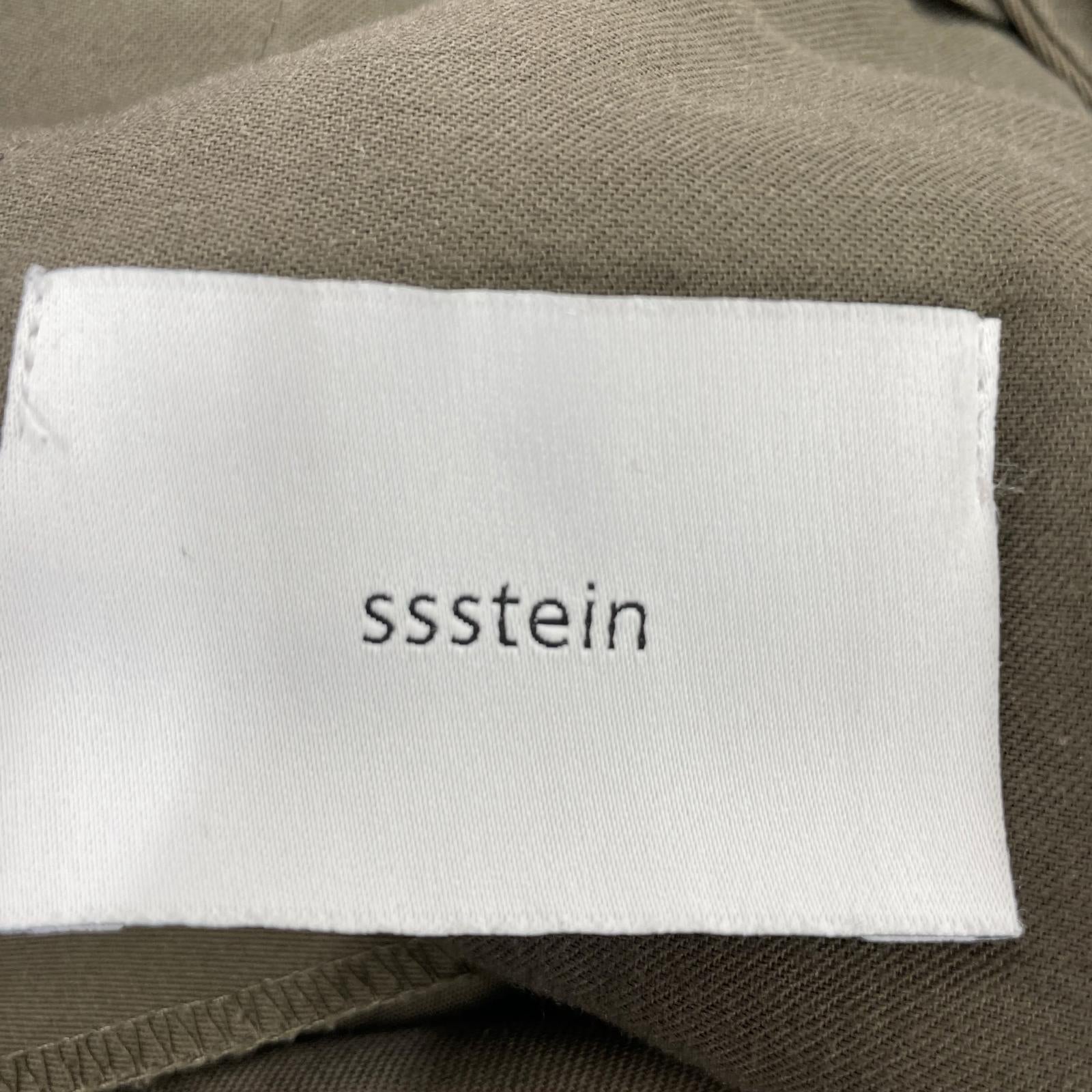 パンツ ssstein EXTRA WIDE TROUSERS (S S カーキ