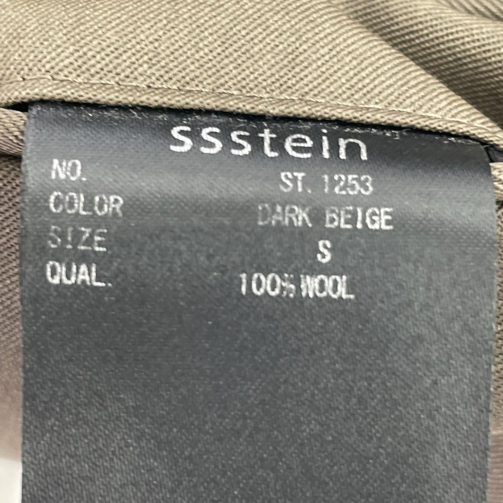 パンツ ssstein EXTRA WIDE TROUSERS (S S カーキ