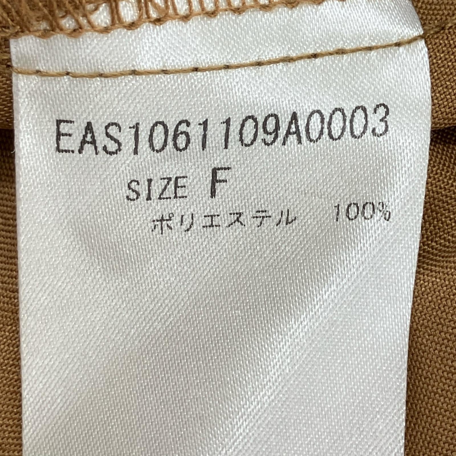 ワンピース 2P裾プリーツシャツワンピース/ブラウン ブラウン