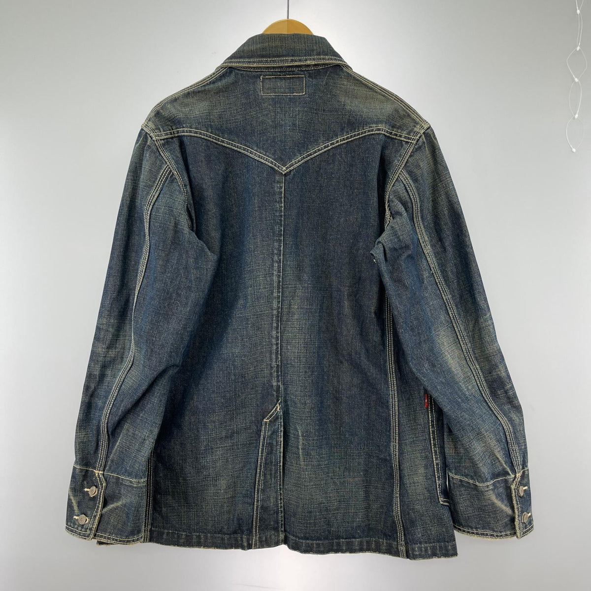 デニムジャケット 70823 カバーオール(L) L ネイビー