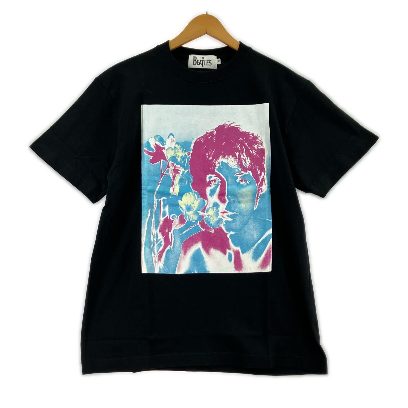 半袖Tシャツ THE BEATLES for bonjour records/M/ブラック M ブラック