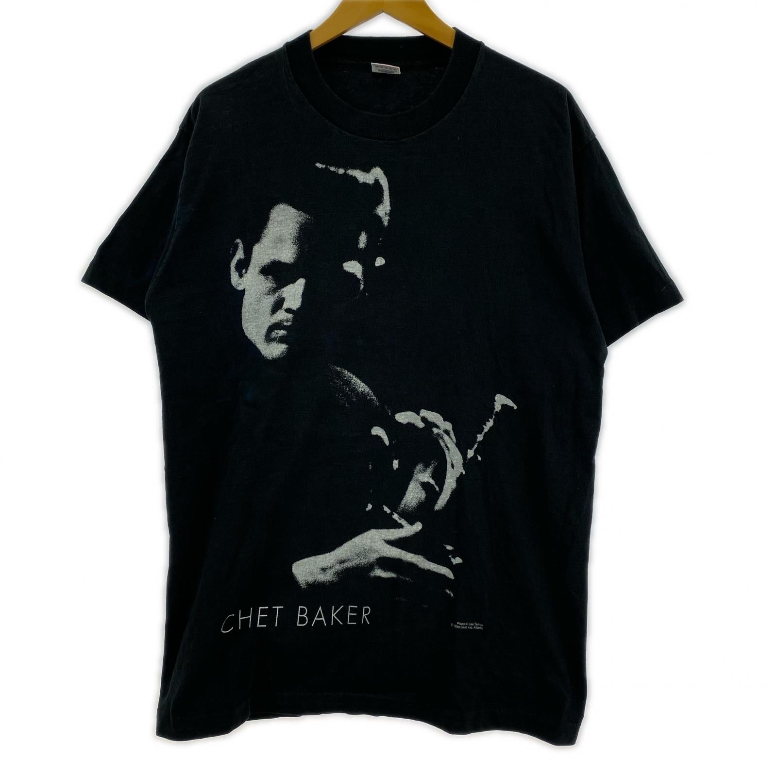 半袖Tシャツ 90s/GEAR INC/CHET BAKER L ブラック