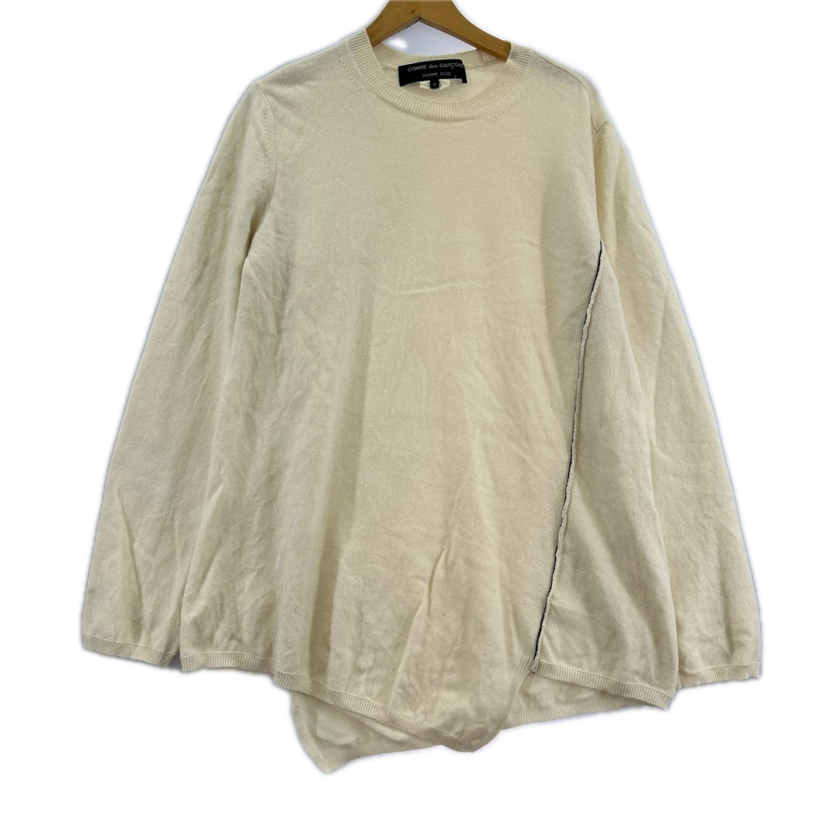 ニット HOMME PLUS デザインニット (M) PB-N017 白系 M