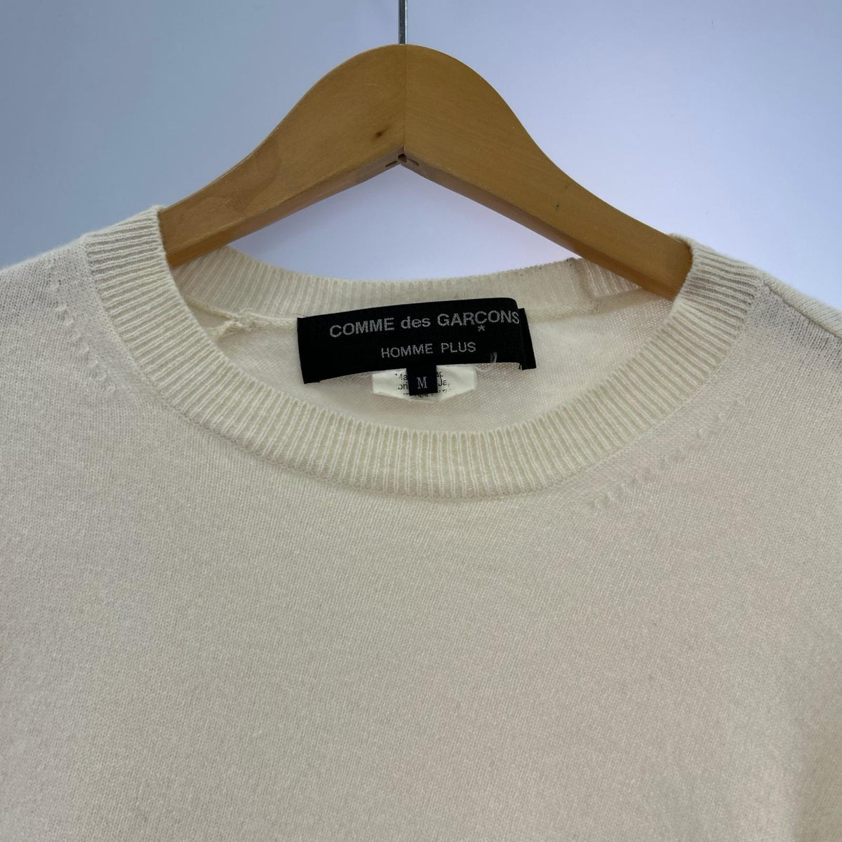 ニット HOMME PLUS デザインニット (M) PB-N017 白系 M