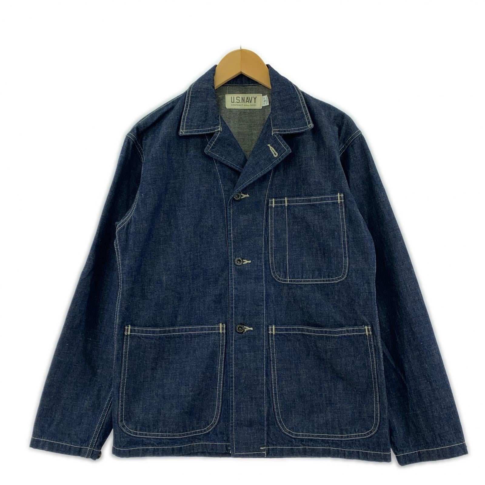 デニムジャケット COLIMBO NAVAL WORK JKT. N-3 NXsx-34101 紺 (S) S ネイビー
