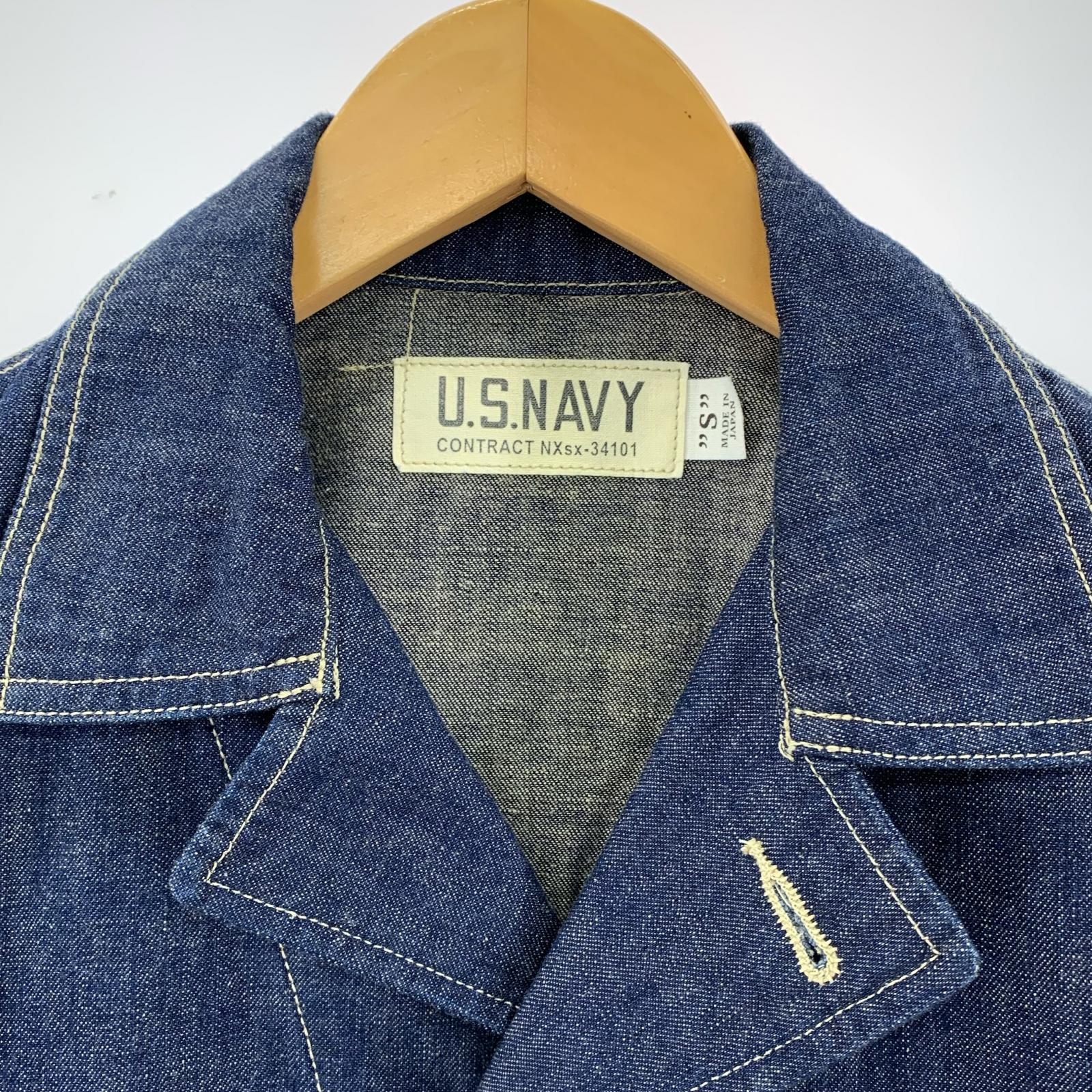 デニムジャケット COLIMBO NAVAL WORK JKT. N-3 NXsx-34101 紺 (S) S ネイビー