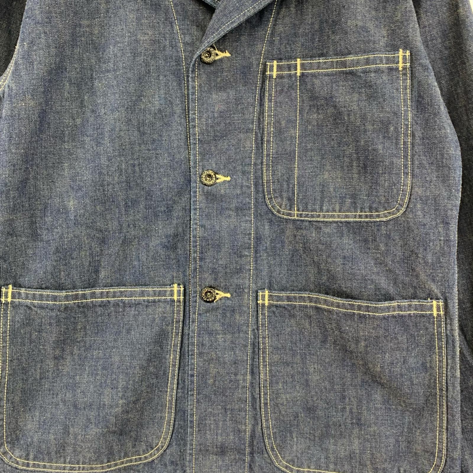 デニムジャケット COLIMBO NAVAL WORK JKT. N-3 NXsx-34101 紺 (S) S ネイビー
