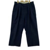 パンツ NEAT Cotton Cashmere Moleskin Wide 紺 (48) 48 ネイビー