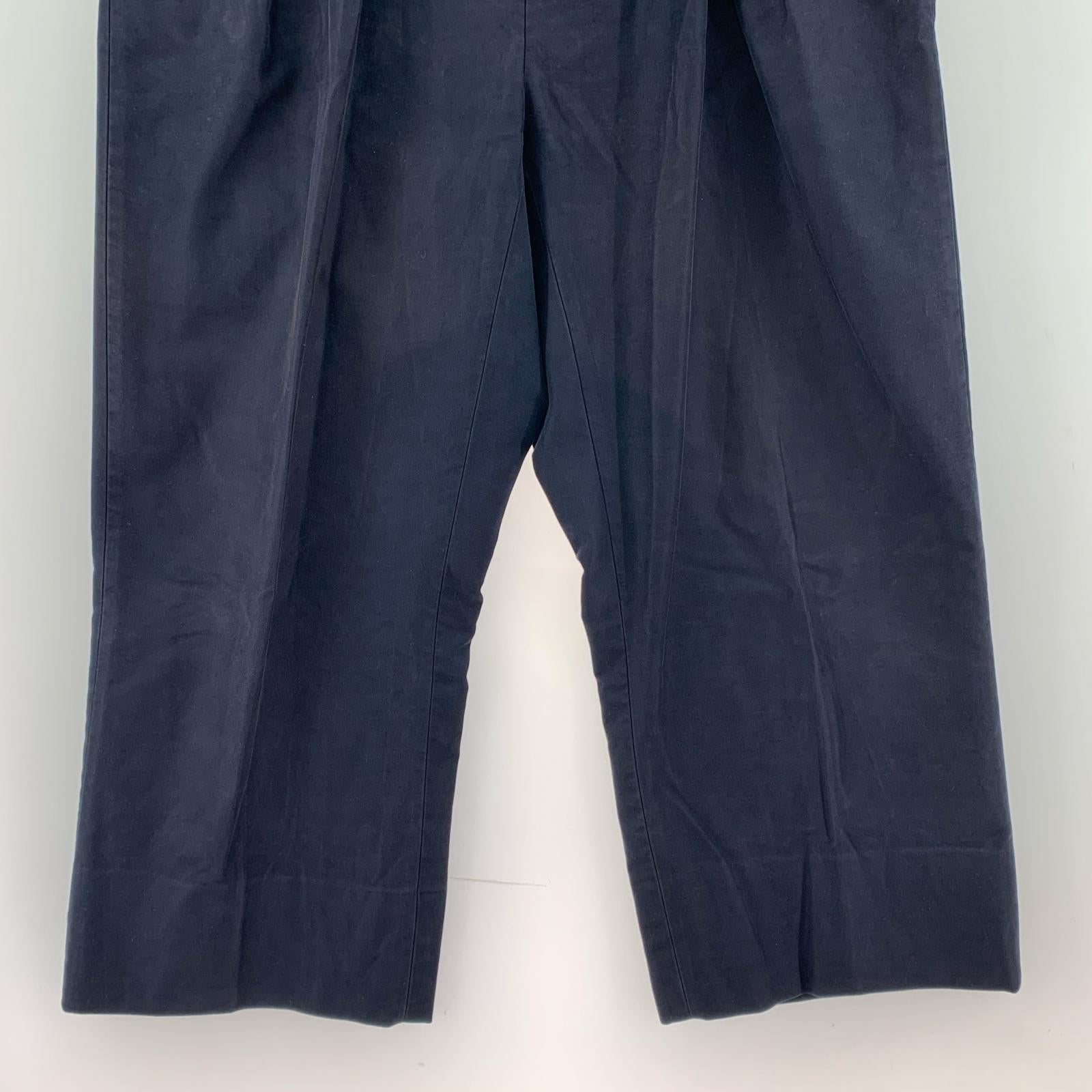 パンツ NEAT Cotton Cashmere Moleskin Wide 紺 (48) 48 ネイビー