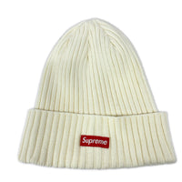 ニットキャップ Overdyed Ribbed Beanie ホワイト