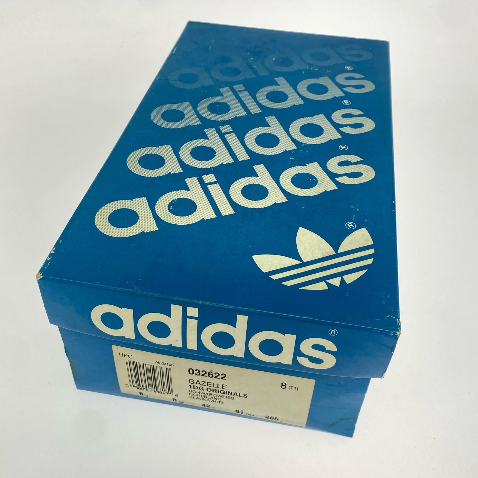 スニーカー adidas GAZELLE 黒 (26.5) 26.5cm (US8 1/2 UK8 EU43) ブラック