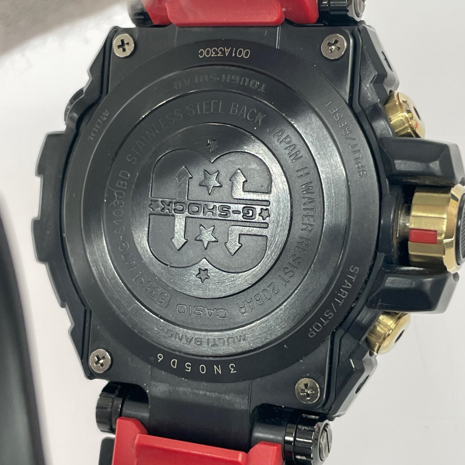 腕時計 MT-G 30周年記念モデル MTG-S1030BD タフソーラー ブラック