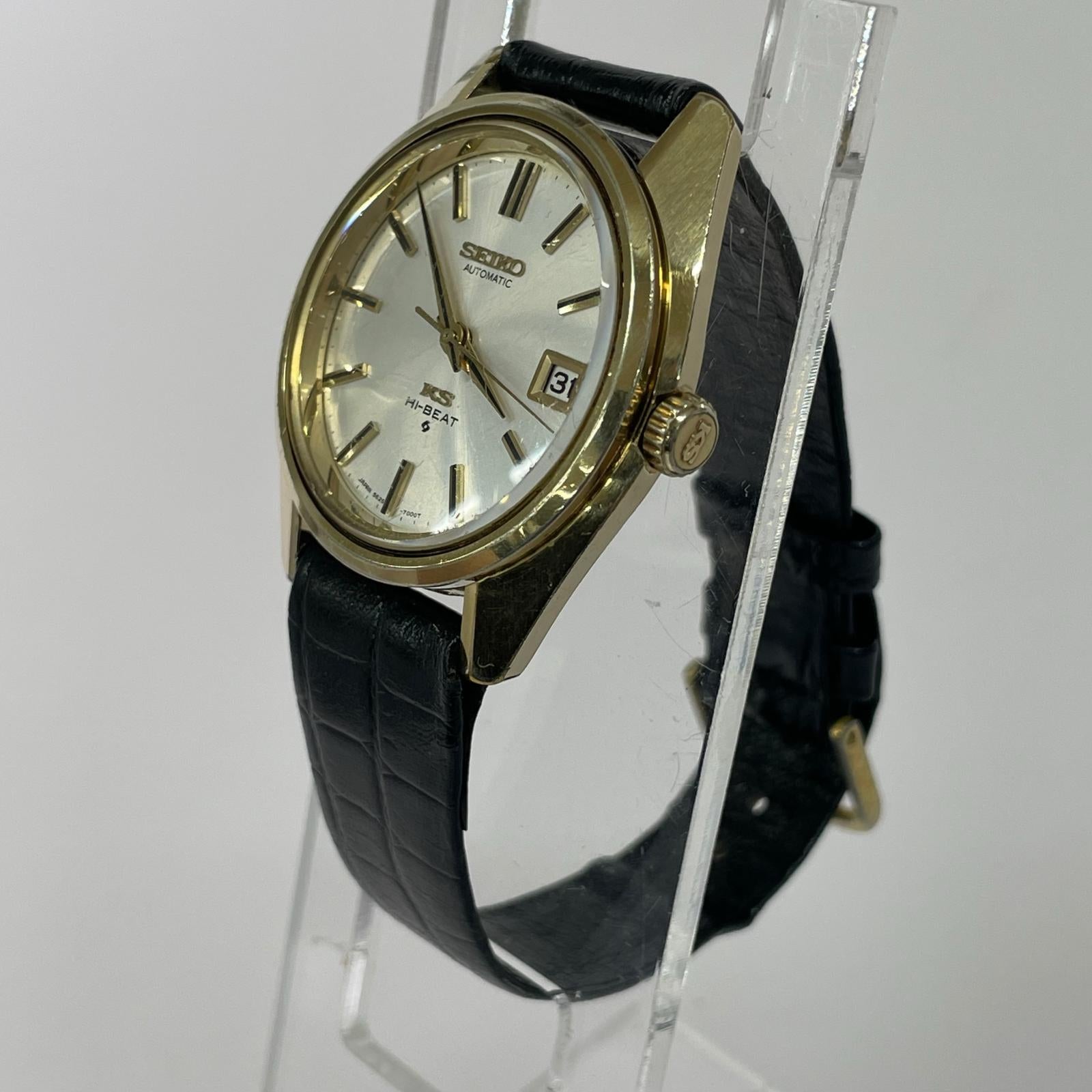 腕時計 KING SEIKO HI-BEAT ブラック