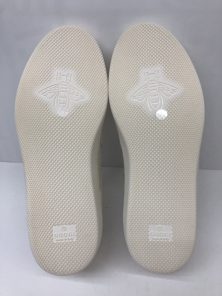 Interlocking G White Leather